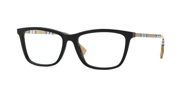 Burberry BE2326 EMERSON Eyeglasses, 3853 EMERSON BLACK (BLACK)