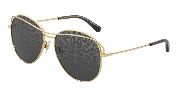 Dolce & Gabbana DG2261 Sunglasses, 02/P GOLD (GOLD)