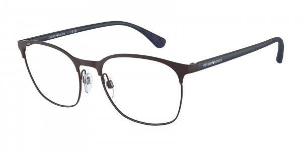 Emporio Armani EA1114 Eyeglasses, 3380 MATTE BROWN (BROWN)