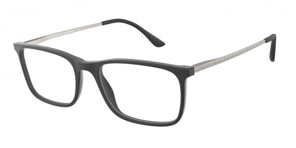Giorgio Armani AR7199 Eyeglasses, 5042 MATTE BLACK (BLACK)