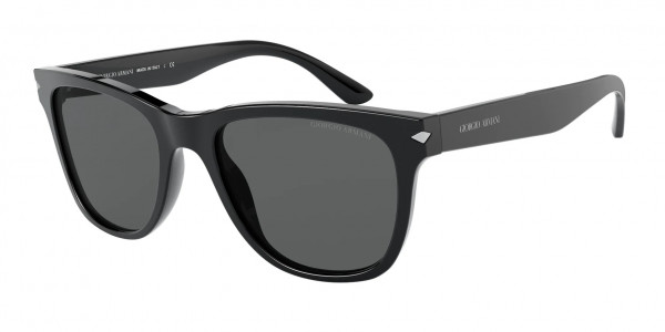 Giorgio Armani AR8133 Sunglasses, 500187 BLACK GREY (BLACK)