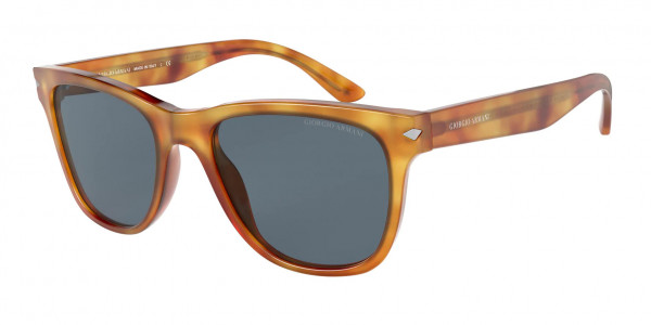 Giorgio Armani AR8133 Sunglasses, 584980 THATCH HAVANA BLUE (BROWN)