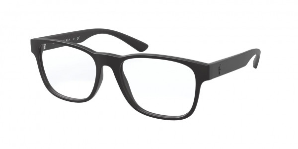 Polo PH2221 Eyeglasses, 5284 MATTE BLACK (BLACK)