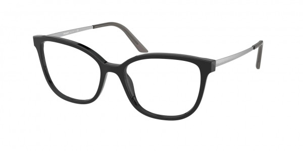 Prada PR 07WV Eyeglasses, 1AB1O1 BLACK