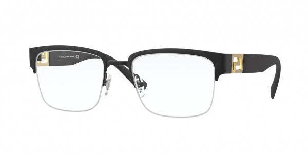 Versace VE1272 Eyeglasses, 1261 MATTE BLACK (BLACK)