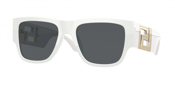 Versace VE4403 Sunglasses, 314/87 WHITE DARK GREY (WHITE)