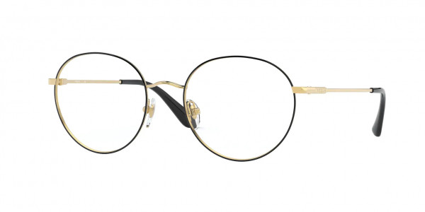 Vogue VO4177 Eyeglasses, 280 TOP BLACK/GOLD (BLACK)