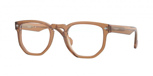 Vogue VO5360 Eyeglasses, 2855 TRANSPARENT CARAMEL (BROWN)