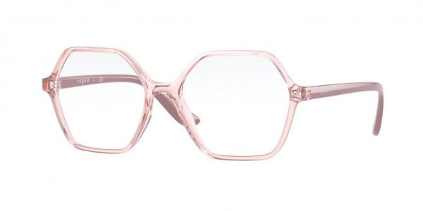 Vogue VO5363F Eyeglasses, 2828 TRANSPARENT PINK (PINK)