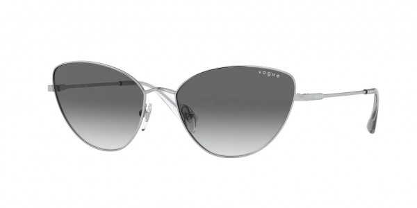 Vogue VO4179S Sunglasses, 323/11 SILVER GREY GRADIENT (SILVER)