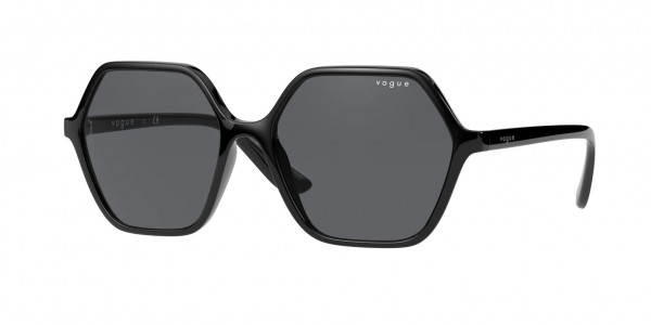Vogue VO5361S Sunglasses, W44/87 BLACK GREY (BLACK)