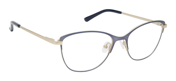 SuperFlex SF-1126T Eyeglasses, M101-BLUE GOLD