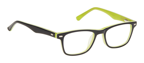 SuperFlex SFK-237 Eyeglasses, S300-BLACK GREEN