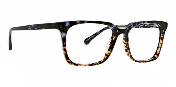 Trina Turk Merritt Eyeglasses, Blue/Orange