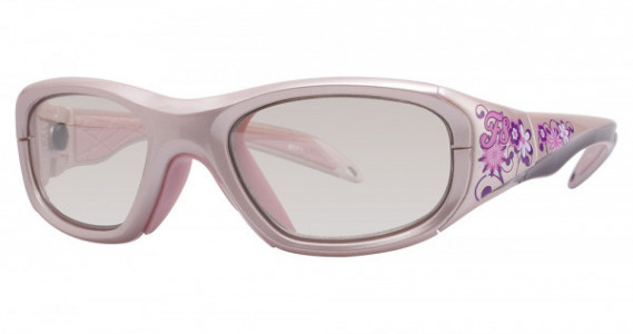 Rec Specs F8 Street Series Sports Eyewear, 771 Flower Power (Clear With Silver Flash Mirror)