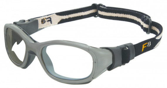 Rec Specs Slam Goggle XL Sports Eyewear, 373 Shiny Gunmetal/Black (Clear With Silver Flash Mirror)
