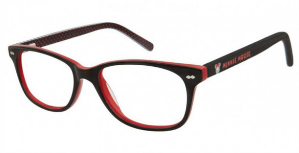 Disney Eyewear MINNIE MOUSE MEE2B Eyeglasses, Red-Black
