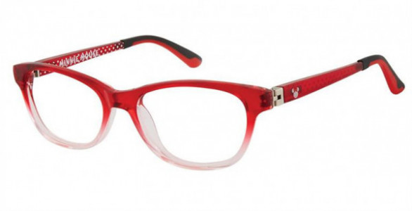 Disney Eyewear MINNIE MOUSE MEE3 Eyeglasses, Red- White