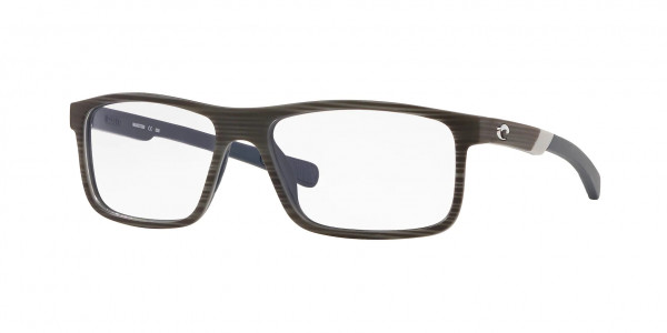 Costa Del Mar 6S8004 OCR100 Eyeglasses, 800401 100 MT SIL TEAK/GRAY/DK BLU (GREY)