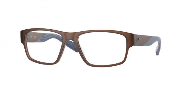Costa Del Mar 6S8010 OCR300 Eyeglasses, 801006 OCR300 TRANSLUCENT DARK BROWN (BROWN)