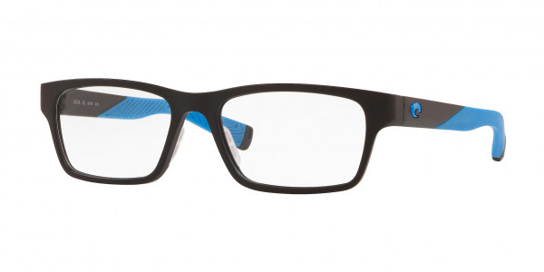 Costa Del Mar 6S8011 OCR310 Eyeglasses, 801102 158 MT BLACK FRAME BLUE RUBBER (BLACK)