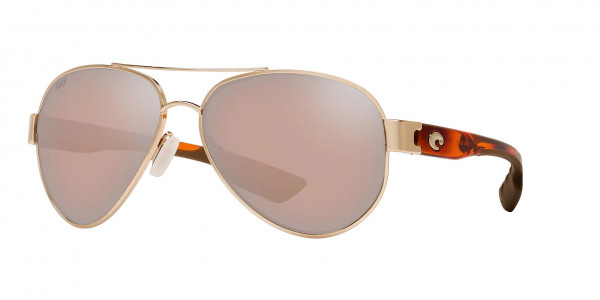 Costa Del Mar 6S4010 SOUTH POINT Sunglasses, 401014 SOUTH POINT 84 ROSE GOLD COPPE (GOLD)