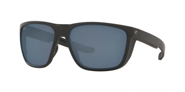 Costa Del Mar 6S9002 FERG Sunglasses, 900211 FERG 11 MATTE BLACK GRAY 580P (BLACK)