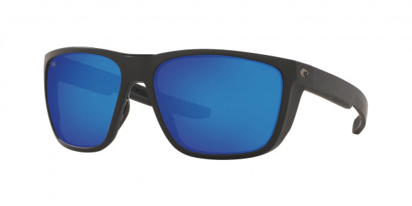 Costa Del Mar 6S9002 FERG Sunglasses, 900226 FERG 11 MATTE BLACK BLUE MIRRO (BLACK)