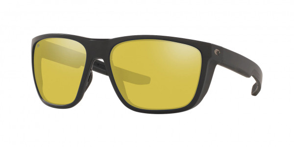 Costa Del Mar 6S9002 FERG Sunglasses, 900228 FERG 11 MATTE BLACK SUNRISE S (BLACK)