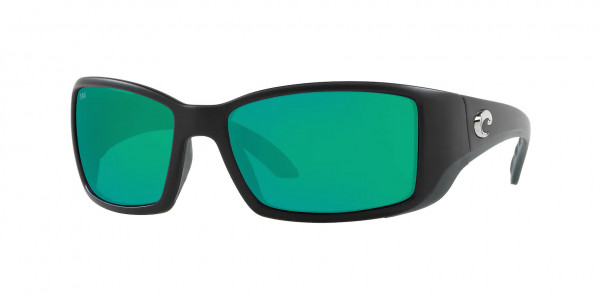 Costa Del Mar 6S9014 BLACKFIN Sunglasses, 901421 BLACKFIN 11 MATTE BLACK GREEN (BLACK)