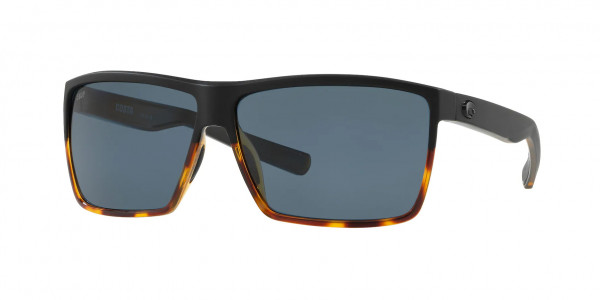 Costa Del Mar 6S9018 RINCON Sunglasses, 901809 RINCON 181 MATTE BLACK/SHINY T (BLACK)