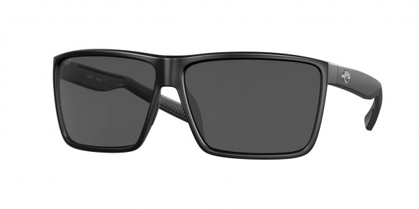 Costa Del Mar 6S9018 RINCON Sunglasses, 901838 RINCON MATTE BLACK GRAY 580P (BLACK)