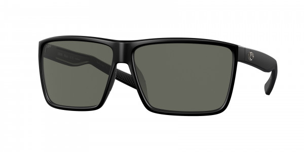 Costa Del Mar 6S9018 RINCON Sunglasses, 901841 RINCON MATTE BLACK GRAY 580G (BLACK)