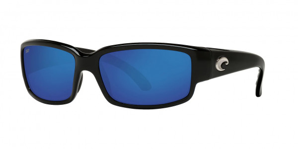 Costa Del Mar 6S9025 CABALLITO Sunglasses, 902506 CABALLITO 11 SHINY BLACK BLUE (BLACK)