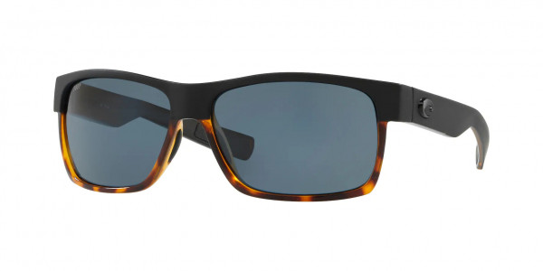 Costa Del Mar 6S9026 HALF MOON Sunglasses, 902601 HALF MOON 181 MT BLACK / SH TO (BLACK)