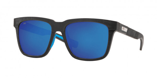 Costa Del Mar 6S9029 PESCADOR Sunglasses, 902901 PESCADOR 00B NET GRAY W/BLUE R (BLACK)