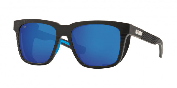 Costa Del Mar 6S9029 PESCADOR Sunglasses, 902903 PESCADOR 00B NET GRAY W/BLUE R (BLACK)