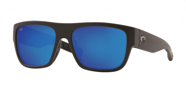 Costa Del Mar 6S9033 SAMPAN Sunglasses, 903308 11 MATTE BLACK (BLACK)