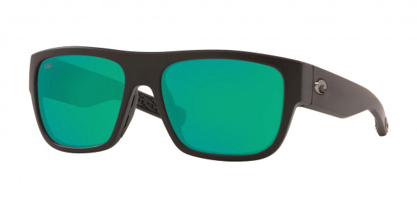 Costa Del Mar 6S9033 SAMPAN Sunglasses, 903318 11 MATTE BLACK (BLACK)