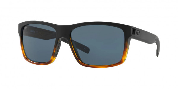 Costa Del Mar 6S9035 SLACK TIDE Sunglasses, 903502 SLACK TIDE 181 MATTE BLACK/SHI (BLACK)