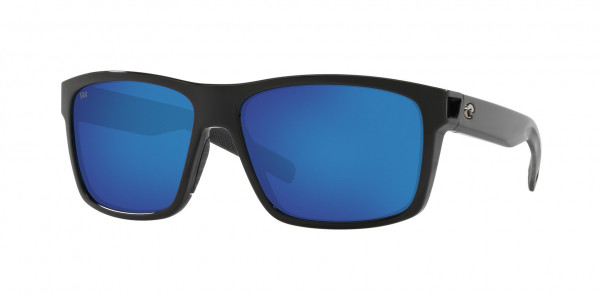 Costa Del Mar 6S9035 SLACK TIDE Sunglasses, 903510 SLACK TIDE 11 SHINY BLACK BLUE (BLACK)