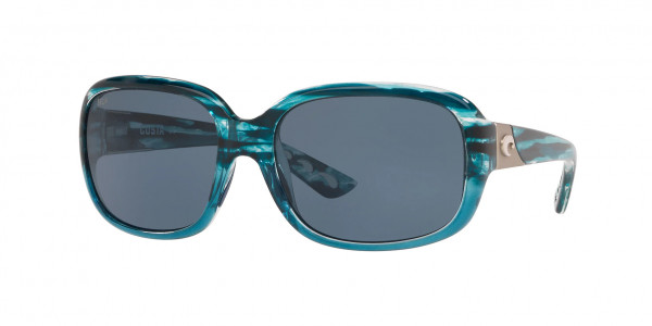 Costa Del Mar 6S9041 GANNET Sunglasses, 904109 GANNET 283 SHINY MARINE FADE G (BLUE)