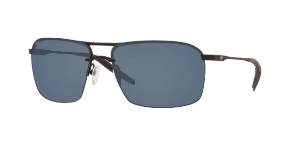 Costa Del Mar 6S6008 SKIMMER Sunglasses, 600801 11 MATTE BLACK (BLACK)