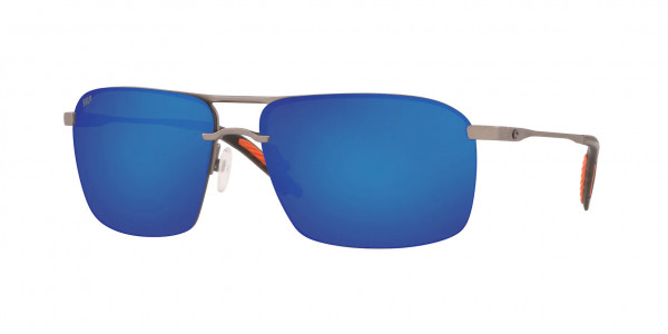 Costa Del Mar 6S6008 SKIMMER Sunglasses, 600805 228 MATTE SILVER (SILVER)