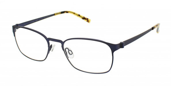 Red Raven CLEARVISION RUTGERS Eyeglasses, Blue Matte