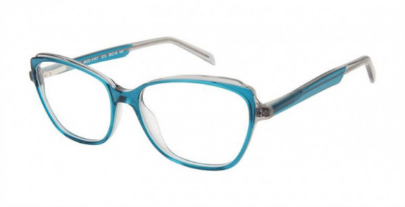 Exces EXCES 3167 Eyeglasses, 572 Aqua-Crystal