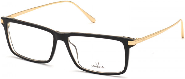 Omega OM5014 Eyeglasses, 005 - Black/other