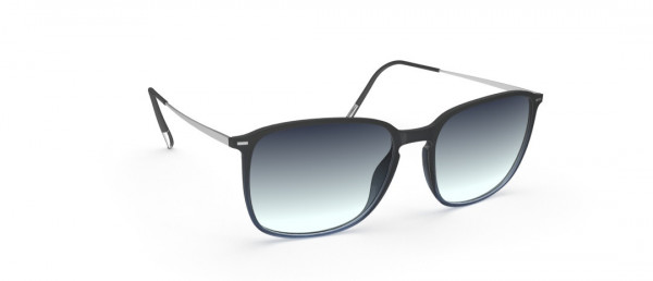Silhouette Sun Lite Collection 4078 Sunglasses, 9010 Classic Grey Gradient