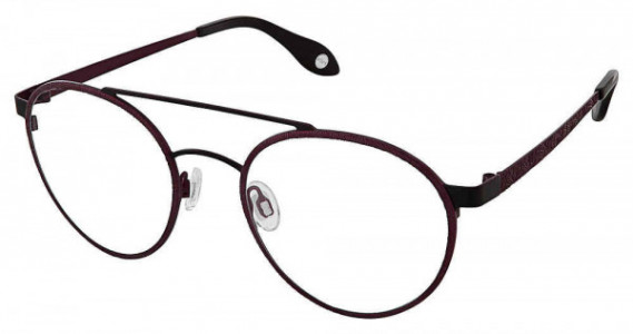 Fysh UK F-3641 Eyeglasses, M206-WINE BLACK