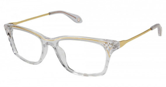 Fysh UK F-3623 Eyeglasses, S313-CRYSTAL GOLD